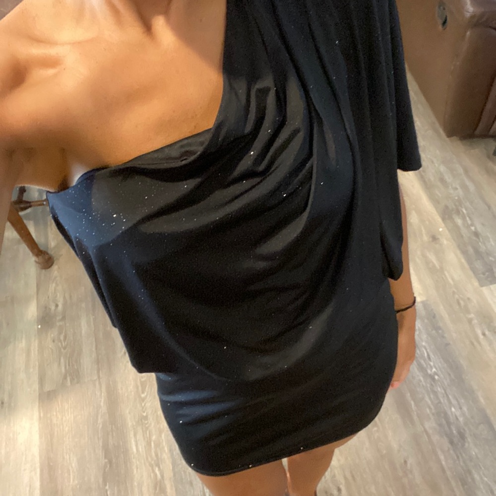 Fun sparkly black dress